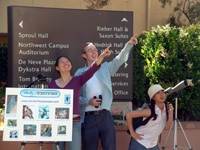 Jason Joy & Annie with Bird Poster & Spotting Scope 2